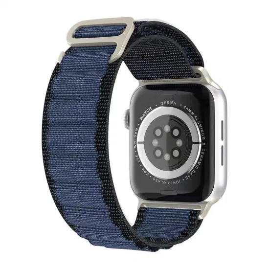 Cinturino per smartwatch Nuovi cinturini per orologi in nylon con passante per alta montagna intrecciati alla moda